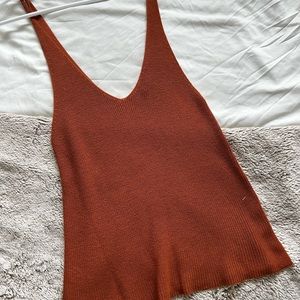 Forever 21 Burnt Orange knit tank
